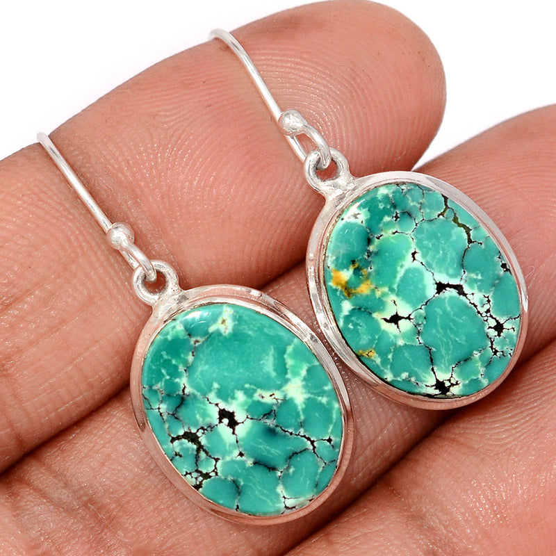 1.3" Tibetan Turquoise Earrings - TQSE642