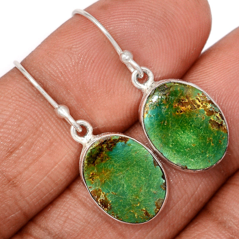 1.3" Tibetan Turquoise Earrings - TQSE647