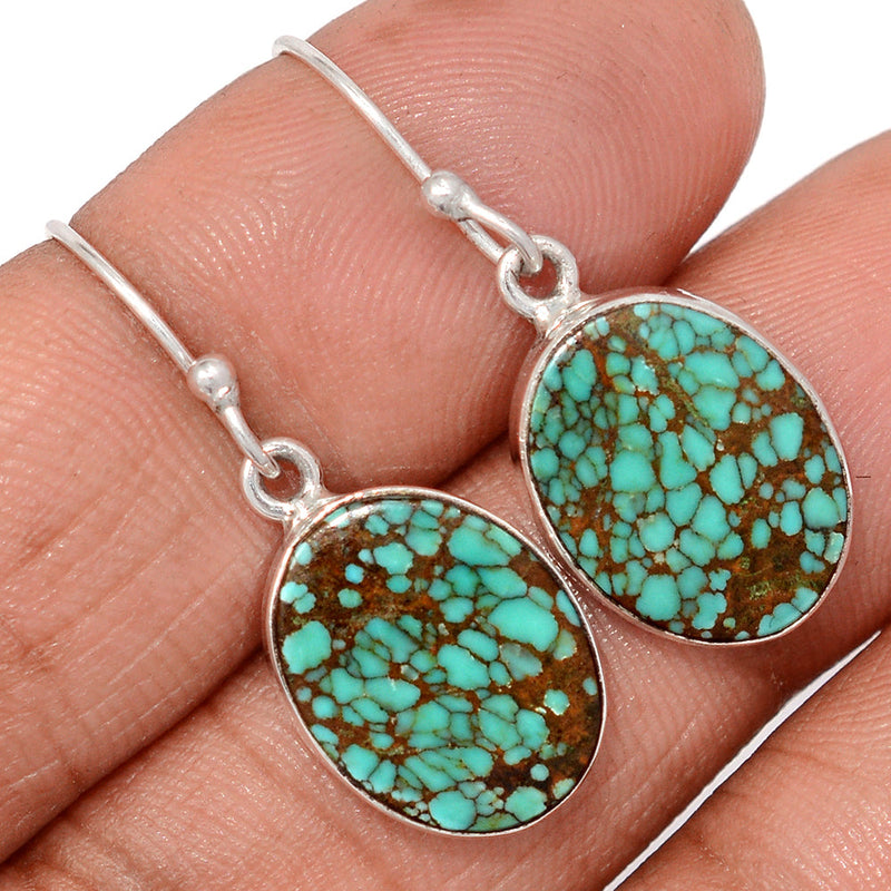 1.2" Tibetan Turquoise Earrings - TQSE666