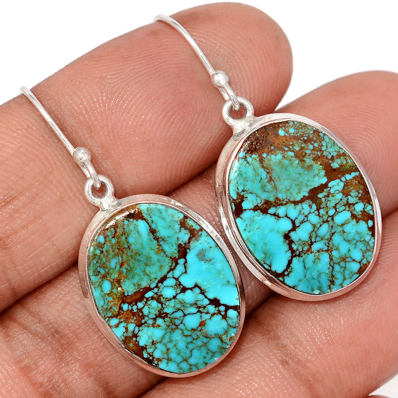 1.5" Tibetan Turquoise Earrings - TQSE669