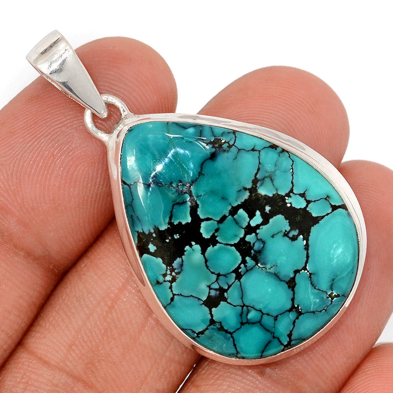 1.7" Tibetan Turquoise Pendants - TQSP2526
