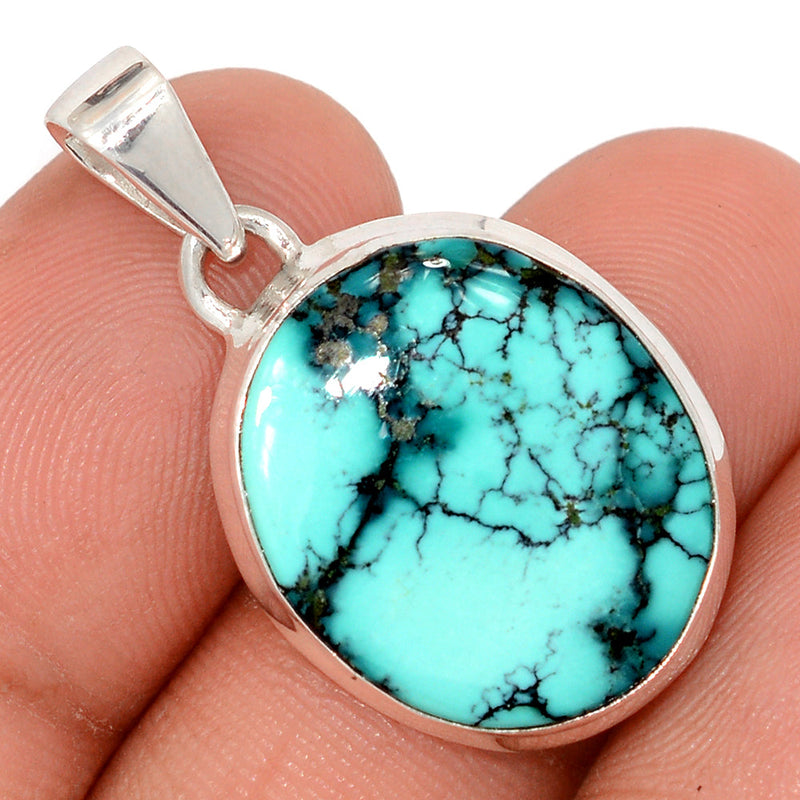 1.3" Tibetan Turquoise Pendants - TQSP2543