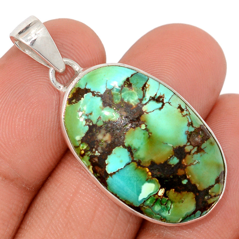 1.6" Tibetan Turquoise Pendants - TQSP2548