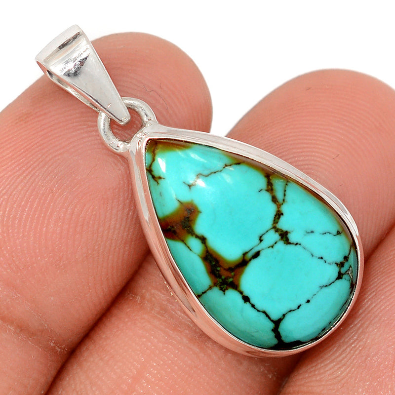 1.3" Tibetan Turquoise Pendants - TQSP2558