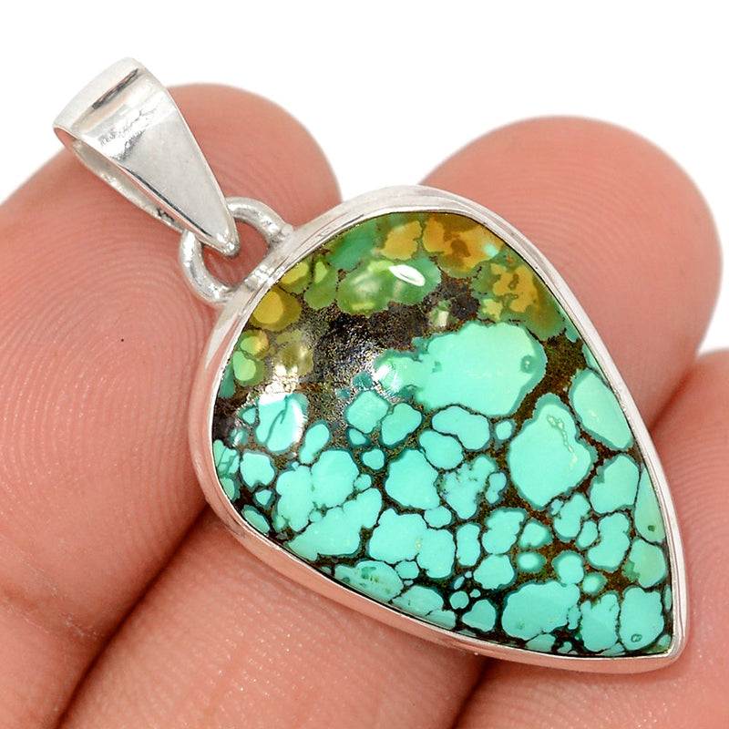 1.5" Tibetan Turquoise Pendants - TQSP2562