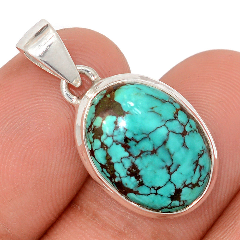 1.1" Tibetan Turquoise Pendants - TQSP2567