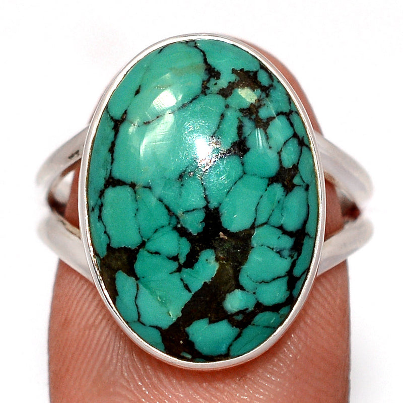 Tibetan Turquoise Ring - TQSR2946
