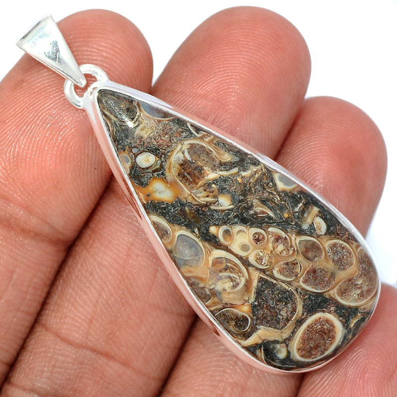 2.1" Turtella Jasper Pendants - TTJP748