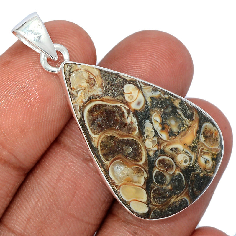 1.7" Turtella Jasper Pendants - TTJP752