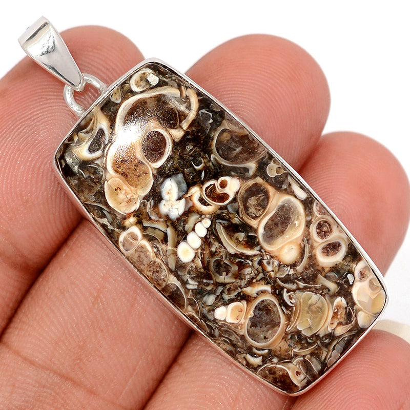 2" Turtella Jasper Pendants - TTJP757