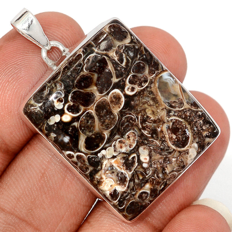 1.6" Turtella Jasper Pendants - TTJP760