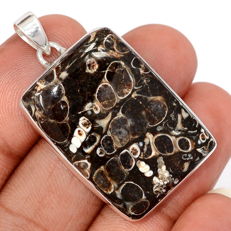 1.6" Turtella Jasper Pendants - TTJP761