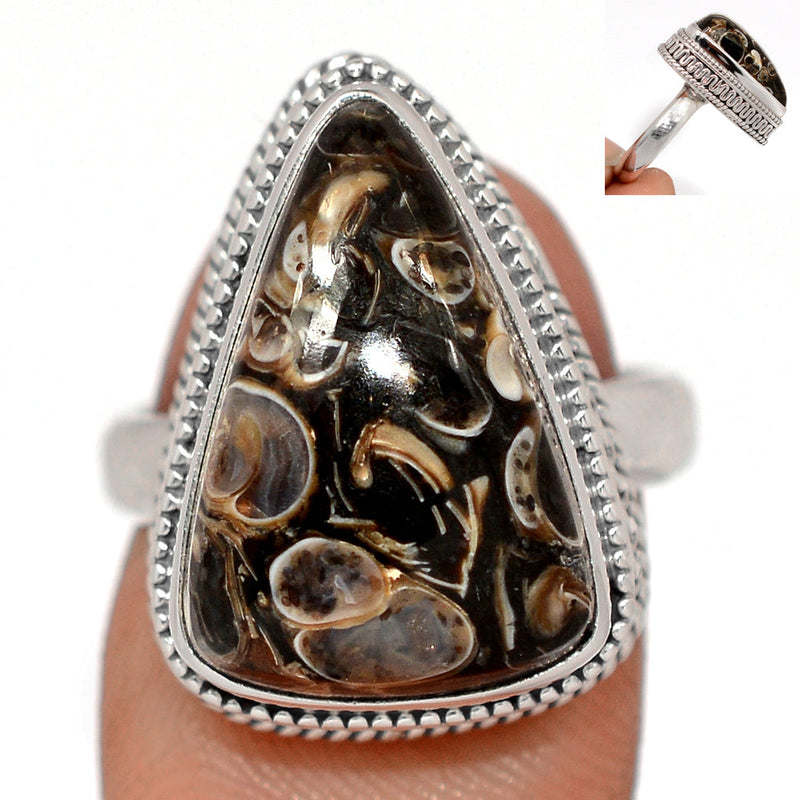 Fine Filigree - Turtella Jasper Ring - TTJR650