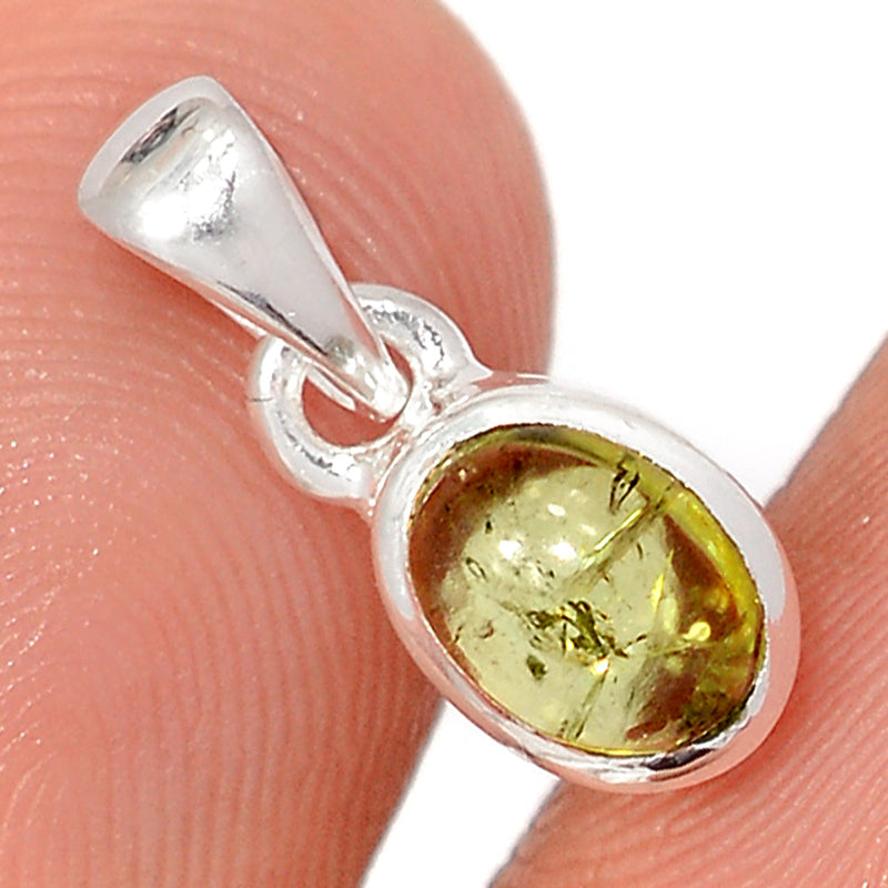 0.6" Tourmaline Cabochon Pendants - TUCP246