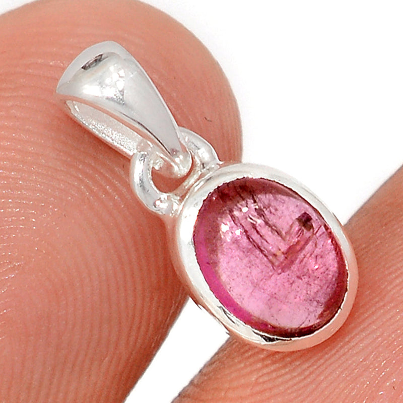 0.6" Tourmaline Cabochon Pendants - TUCP247