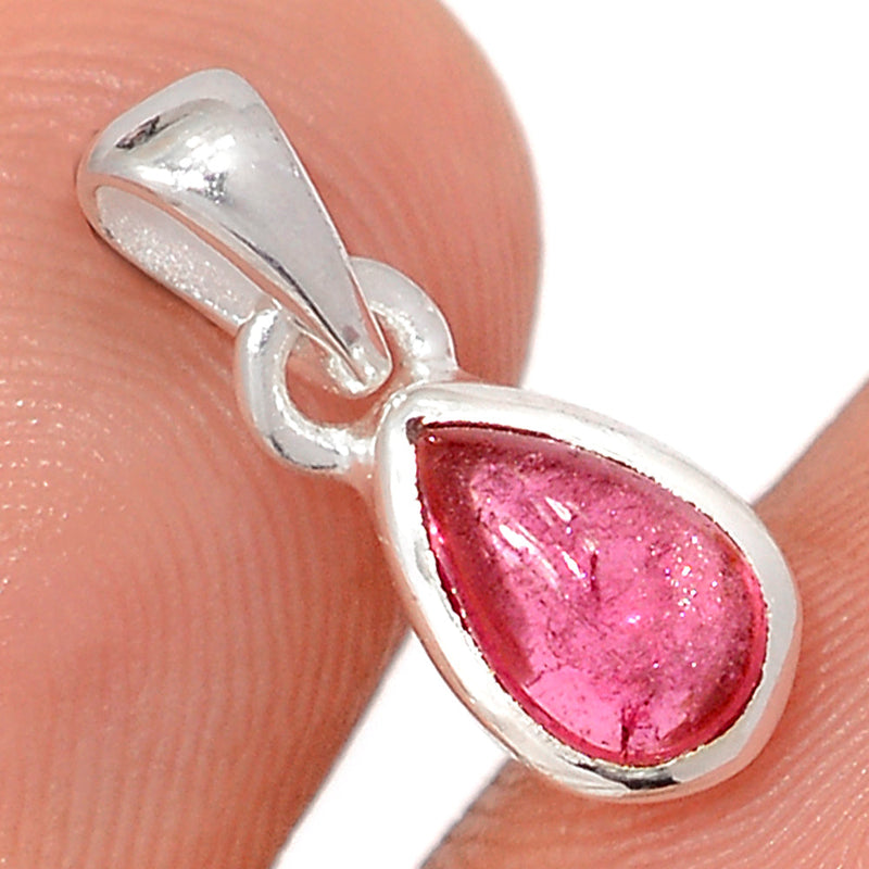 0.7" Tourmaline Cabochon Pendants - TUCP250
