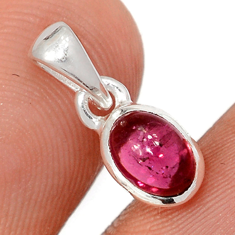 0.6" Tourmaline Cabochon Pendants - TUCP263