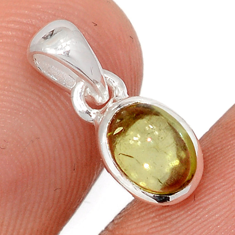 0.6" Tourmaline Cabochon Pendants - TUCP269