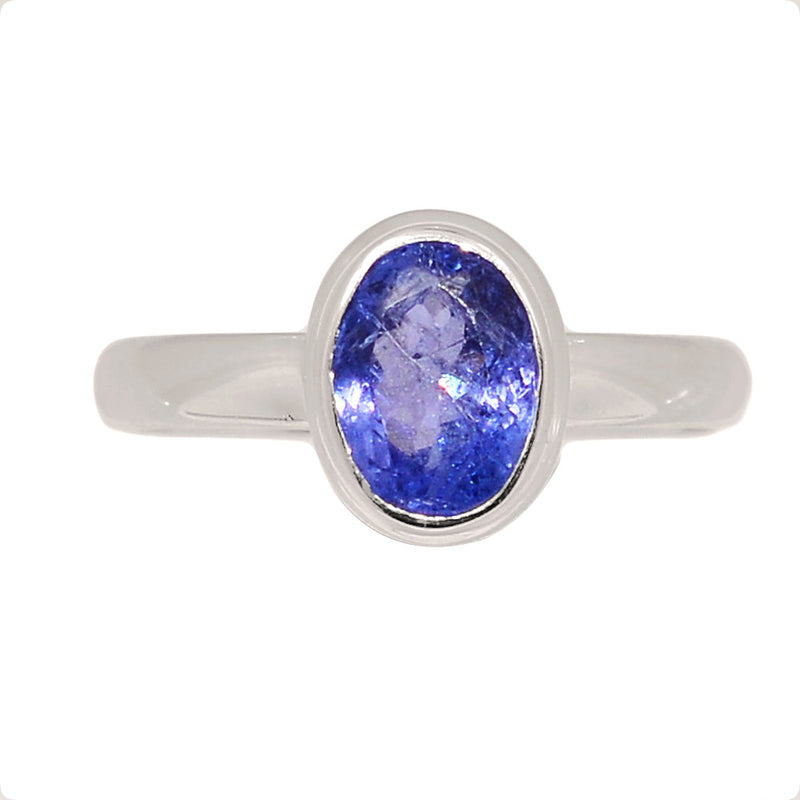 Tanzanite Faceted Ring - TZFR55