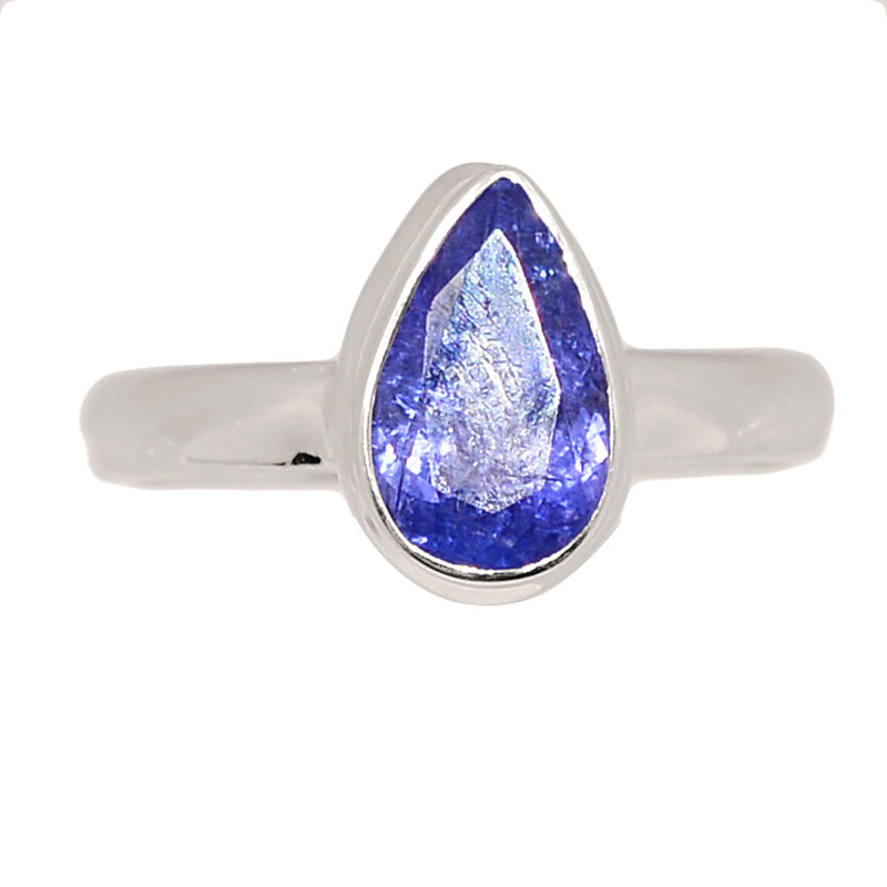 Tanzanite Faceted Ring - TZFR67