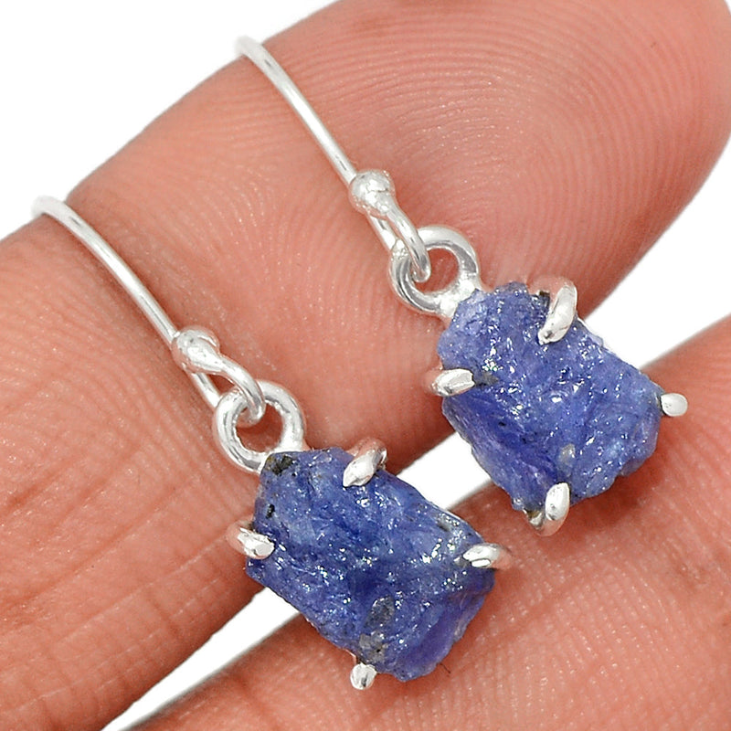 1" Claw - Tanzanite Rough Earrings - TZRE443