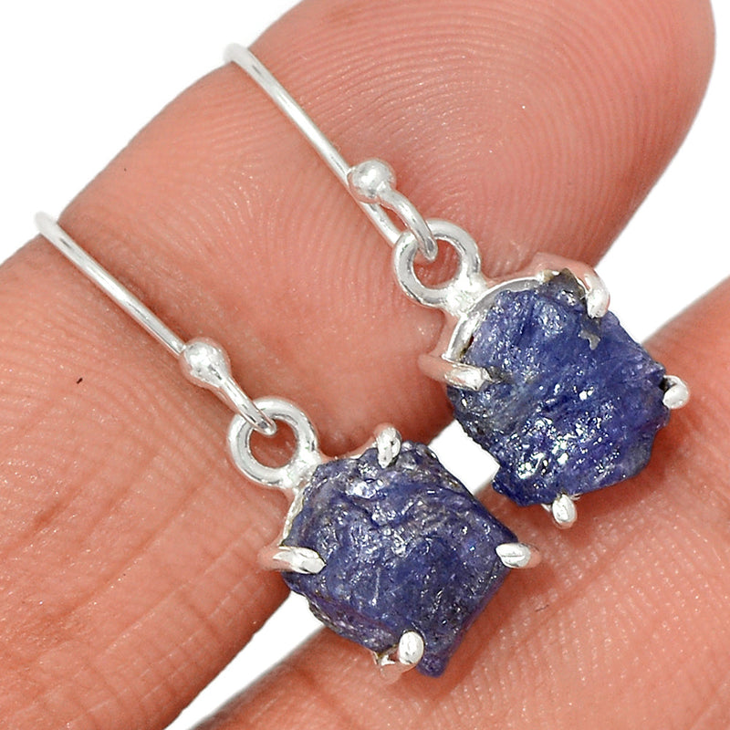 1" Claw - Tanzanite Rough Earrings - TZRE445