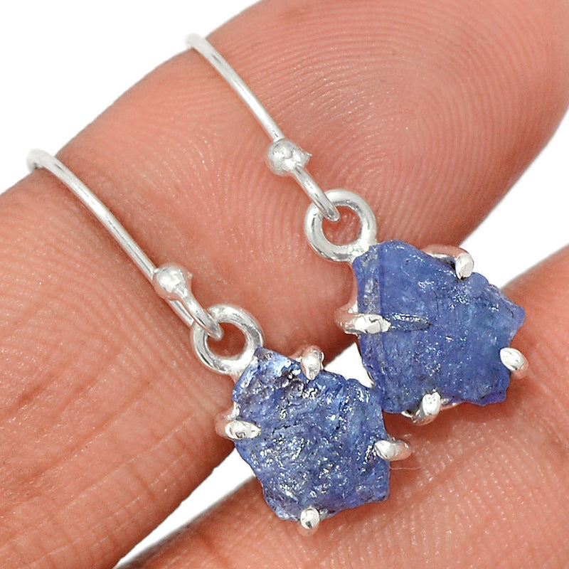 1" Claw - Tanzanite Rough Earrings - TZRE449
