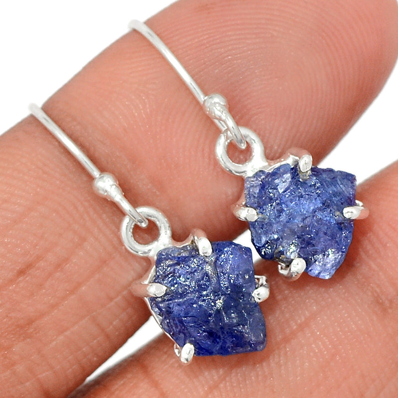 1" Claw - Tanzanite Rough Earrings - TZRE450