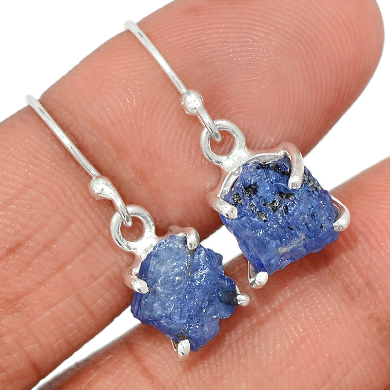 1" Claw - Tanzanite Rough Earrings - TZRE451