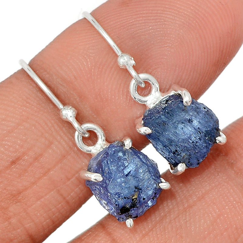 1" Claw - Tanzanite Rough Earrings - TZRE452