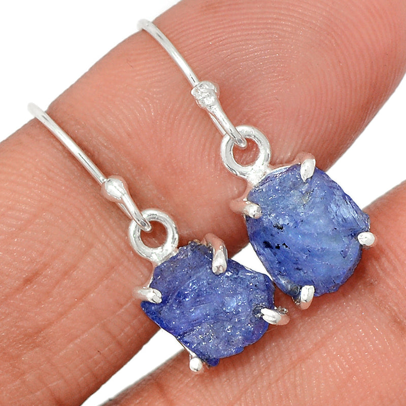 1" Claw - Tanzanite Rough Earrings - TZRE454