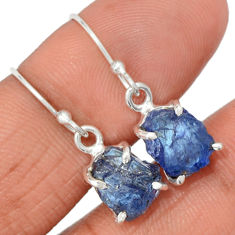 1" Claw - Tanzanite Rough Earrings - TZRE455