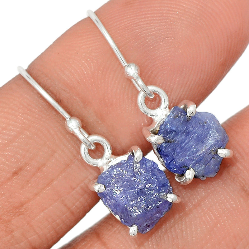 1" Claw - Tanzanite Rough Earrings - TZRE459