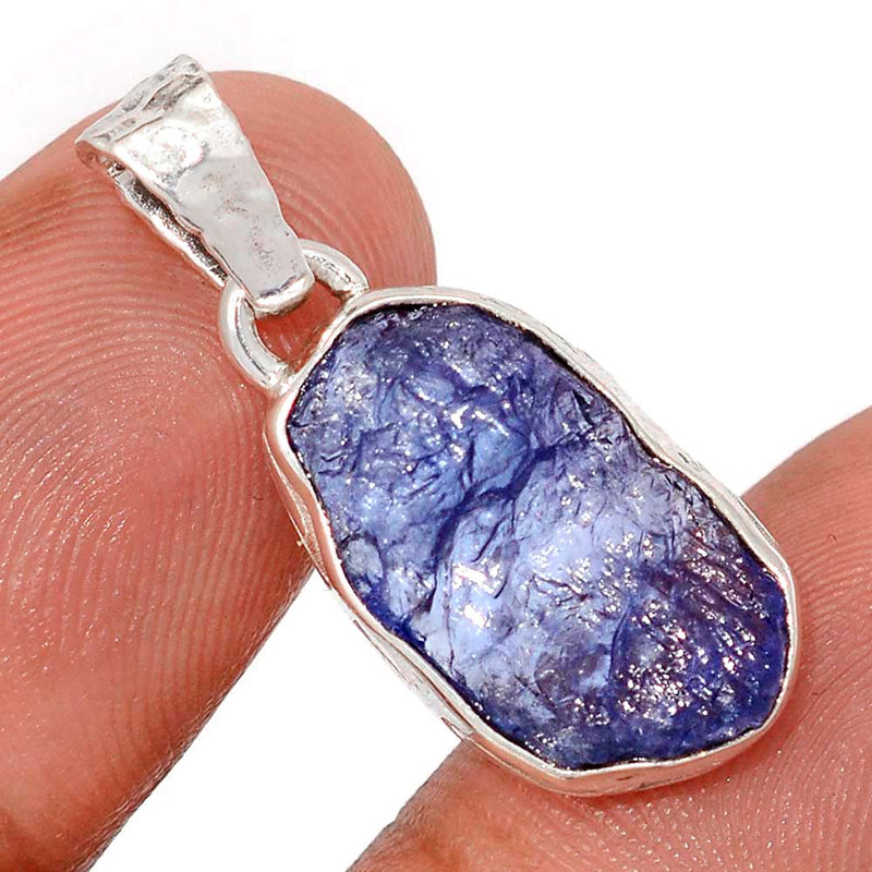 1.1" Tanzanite Rough Pendants - TZRP857