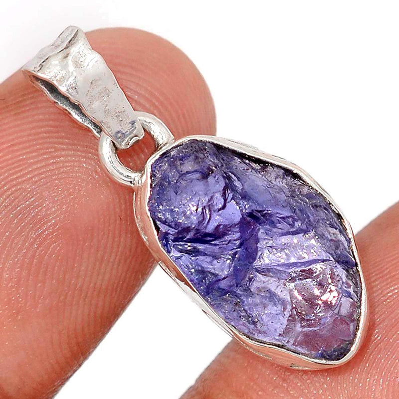 1.1" Tanzanite Rough Pendants - TZRP859
