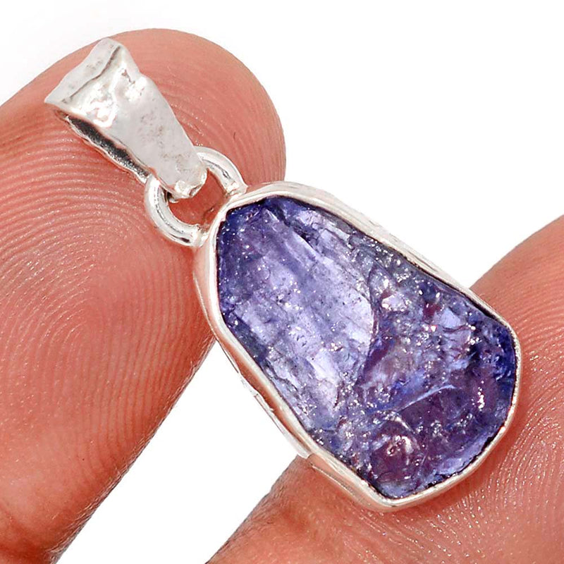 1.1" Tanzanite Rough Pendants - TZRP866