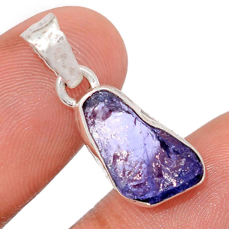 1.1" Tanzanite Rough Pendants - TZRP870