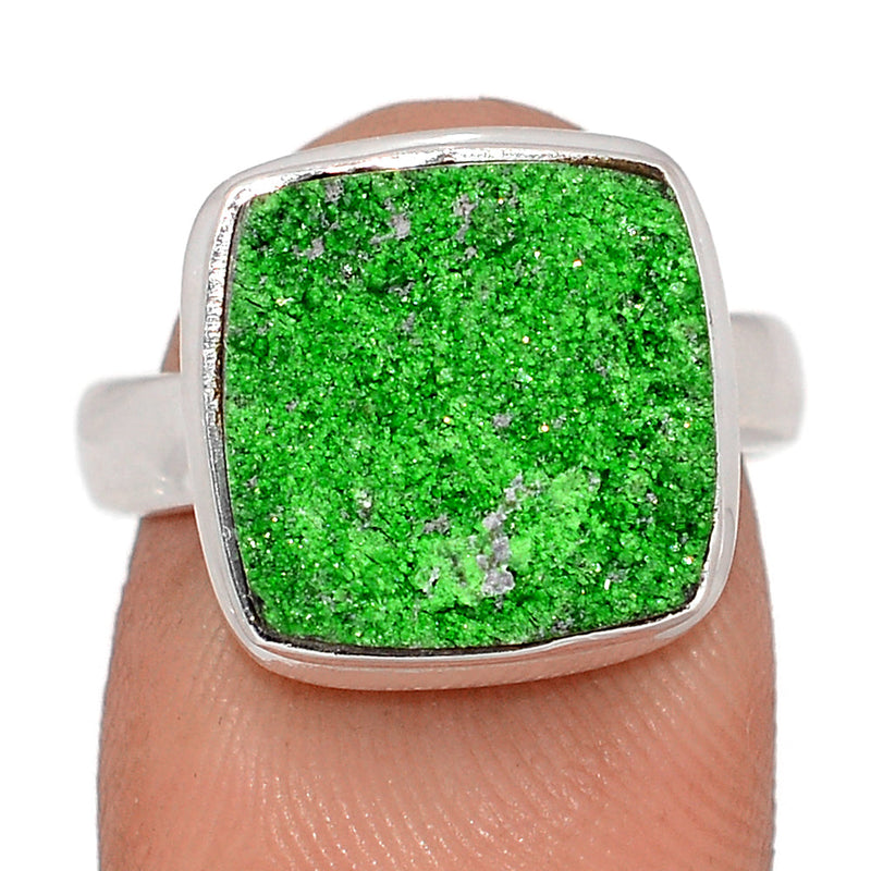 Uvarovite Green Garnet Ring - UGGR253