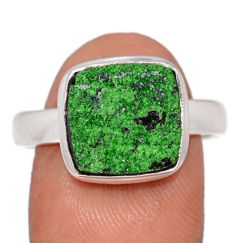 Uvarovite Green Garnet Ring - UGGR260