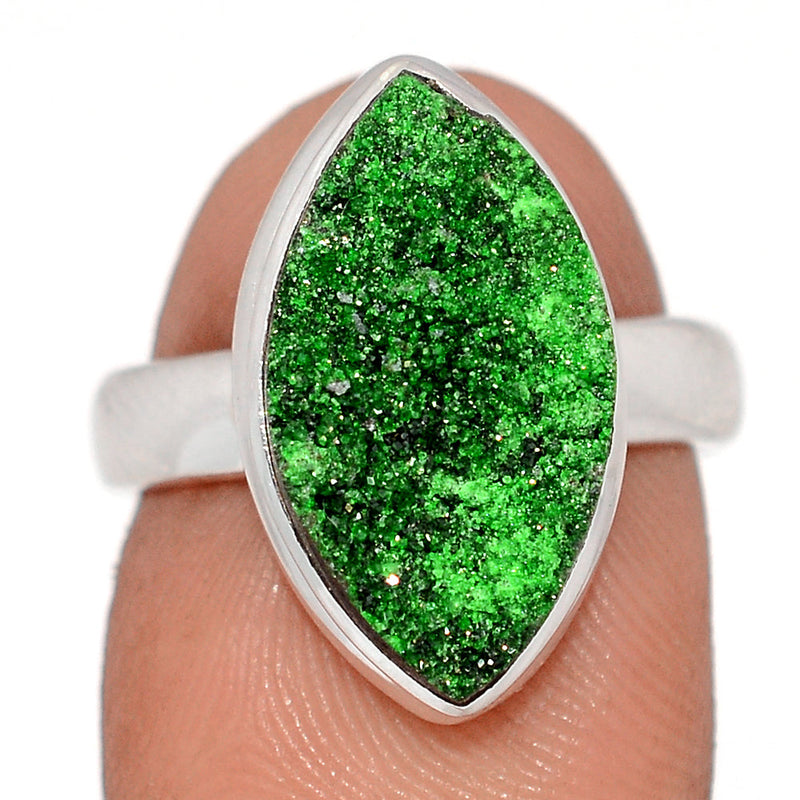 Uvarovite Green Garnet Ring - UGGR264