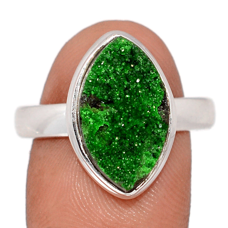 Uvarovite Green Garnet Ring - UGGR265