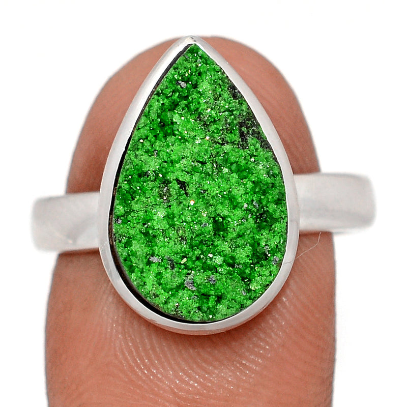 Uvarovite Green Garnet Ring - UGGR268