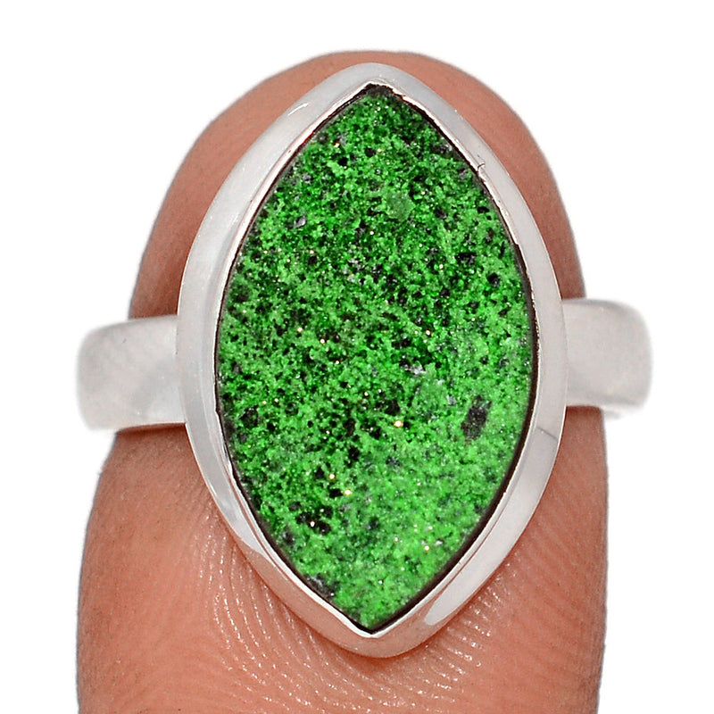 Uvarovite Green Garnet Ring - UGGR270