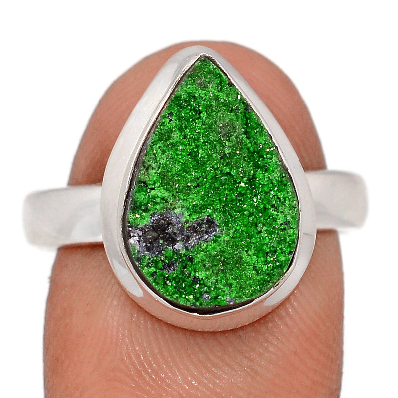 Uvarovite Green Garnet Ring - UGGR271