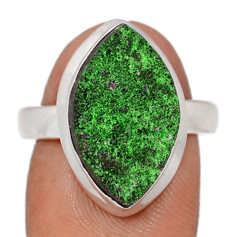 Uvarovite Green Garnet Ring - UGGR272