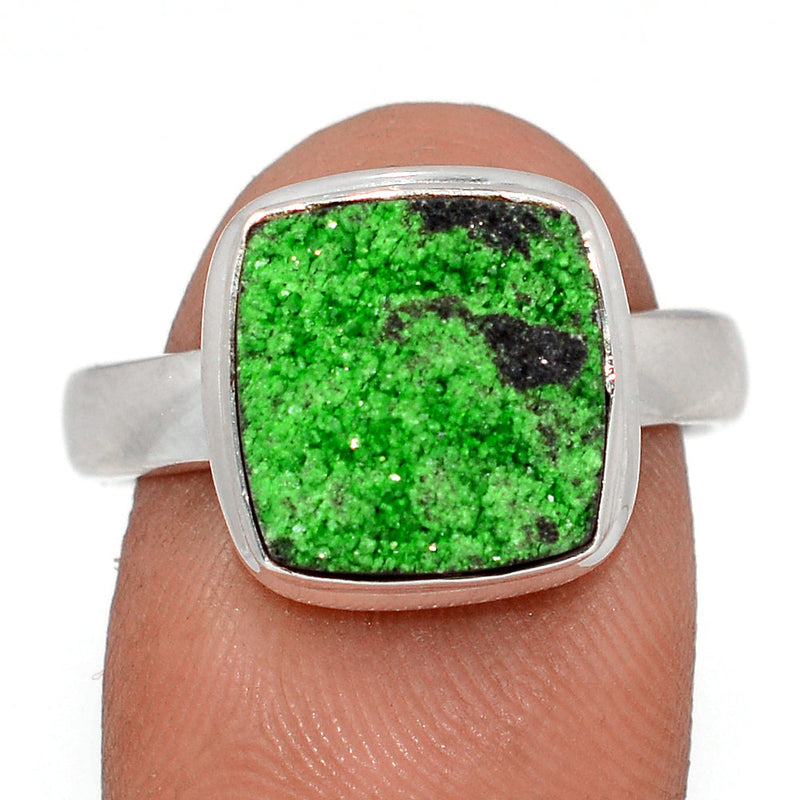 Uvarovite Green Garnet Ring - UGGR273