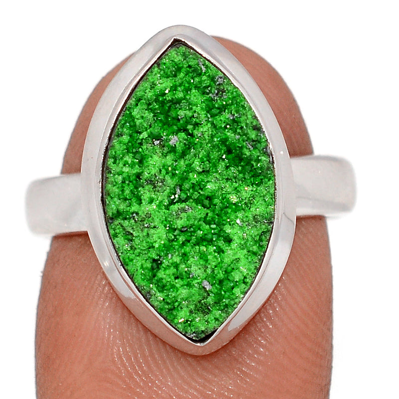 Uvarovite Green Garnet Ring - UGGR274