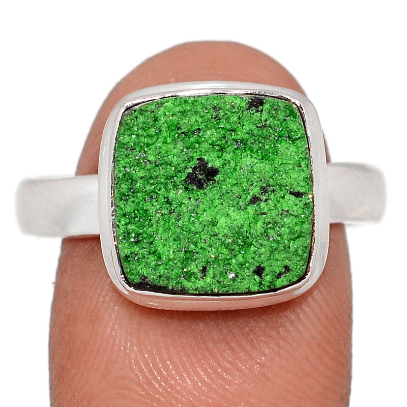 Uvarovite Green Garnet Ring - UGGR275