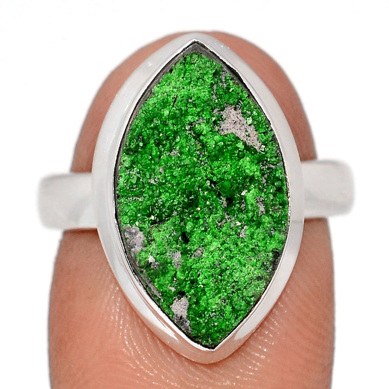 Uvarovite Green Garnet Ring - UGGR277