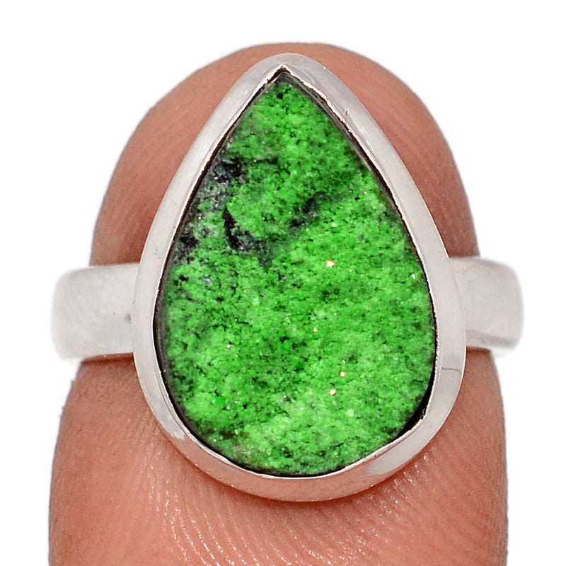 Uvarovite Green Garnet Ring - UGGR279